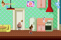 Jimmy Neutron Boy Genius: Attack of the Twonkies screenshot 3 for GameBoy Advance